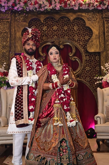 Modern Indian couple